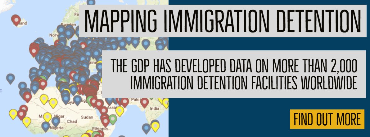 We have developed data on more than 2,000 #immigrationdetention facilities around the world. Explore them using our interactive map &gt;&gt; bit.ly/2ykXXhW