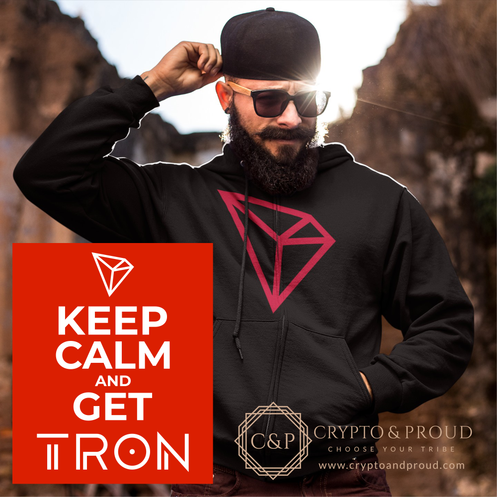 cryptoandproud's tweet photo. Keep calm and get Tron!
*
It's TRON WEEK at Crypto &amp; Proud! 
*
Nov 12th - 18th
*
Link: https://t.co/pnLnyXgJvr
*
All Tron products 15% off with code: TRONWEEK
*
#tron #trx #tronics $TRX #crypto #cryptocurrency #cryptoandproud #blockchain #cryptotrading #cryptoworld https://t.co/MmaJlA6d2l