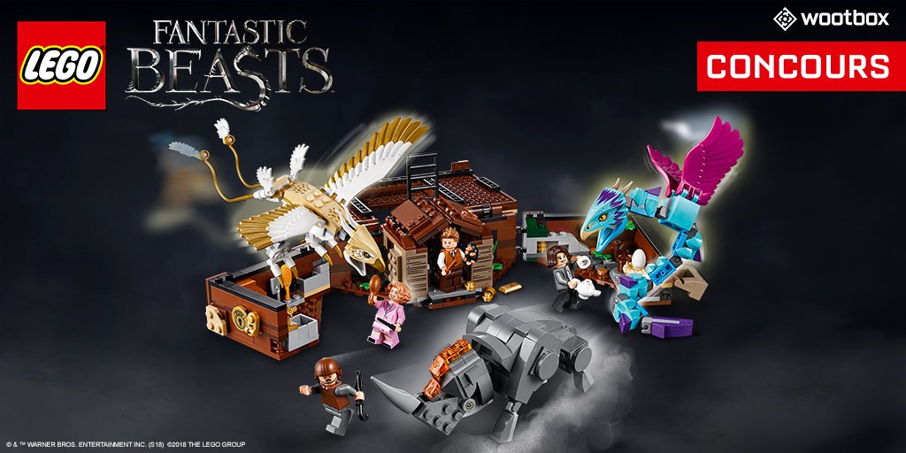 wootbox_fr's tweet photo. #CONCOURS A l'occasion de la sortie du film #LesAnimauxFantastiques "Les Crimes De Grindelwald", tentez de remporter un exemplaire de la valise de Norbert Dragonneau en version LEGO ! 😍 Pour participer -> RT + FOLLOW @wootbox_fr https://t.co/8bqfkpqO5b