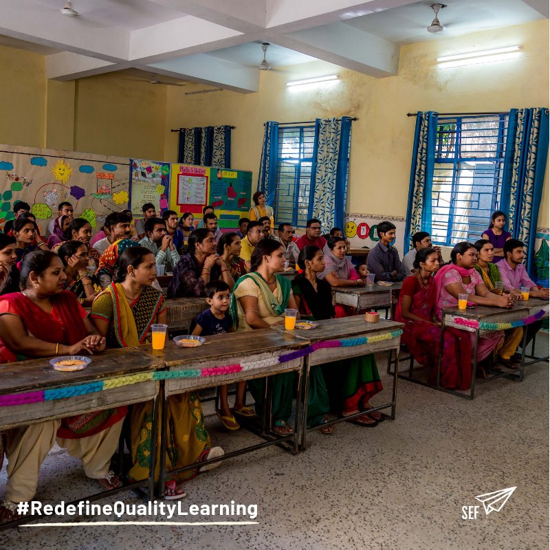 sefconnect's tweet image. Parents play a pivotal role to #RedefineQualityLearning at public schools. They are key stakeholders for #schooltransformation &amp;amp; we believe in investing them in everything we do so that they feel empowered to actively participate in their child’s school life. 
#communitysupport