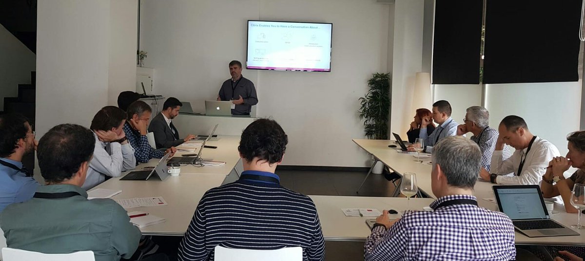 CitrixIberia's tweet image. ¿Qué es #WorkspaceApp? ¿Cuáles son sus beneficios? Es lo que nuestro FSM Carlos Molinero0 está explicando a varios clientes en Bilbao junto con @Ozona_tech