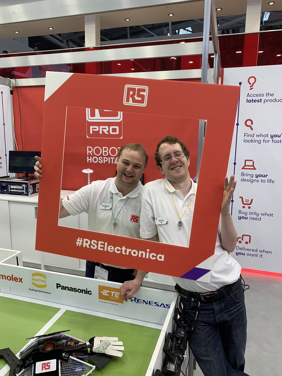 RSDesignSpark's tweet image. Take a selfie and post it using the hashtag #RSElectronica and you will be added to our social mosaic #EleBigStep #BigStepChallenge #ele18
