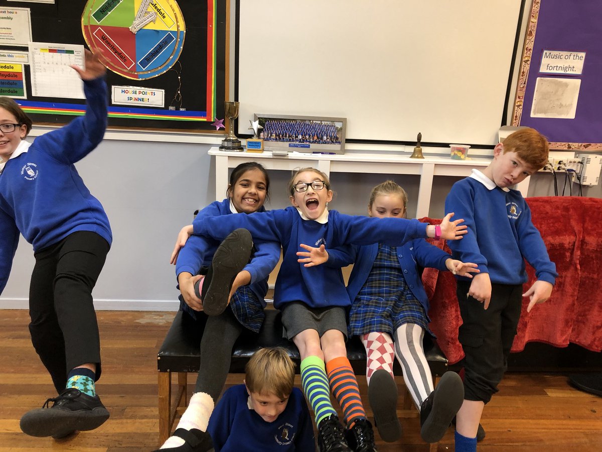 It’s Odd Socks Day at Water Street today - part of Anti-Bullying Week