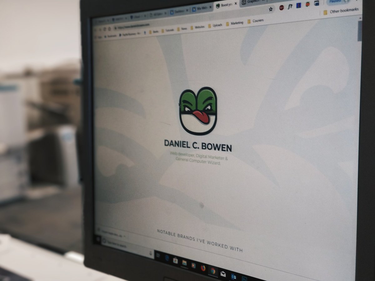 My new #website is coming along nicely! 

Content on the site soon 

🐸