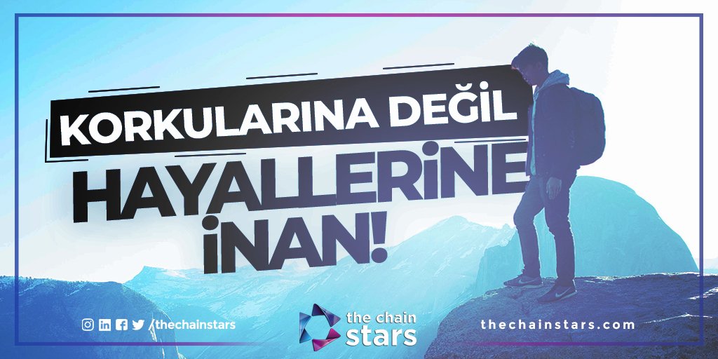 Korkularına değil, hayallerine inan. Plazaları, kaygıları ve donup kalan zamanı unut. Finansal özgürlük okyanusunda The Chain Stars'un sunduğu imkanları yakala!
