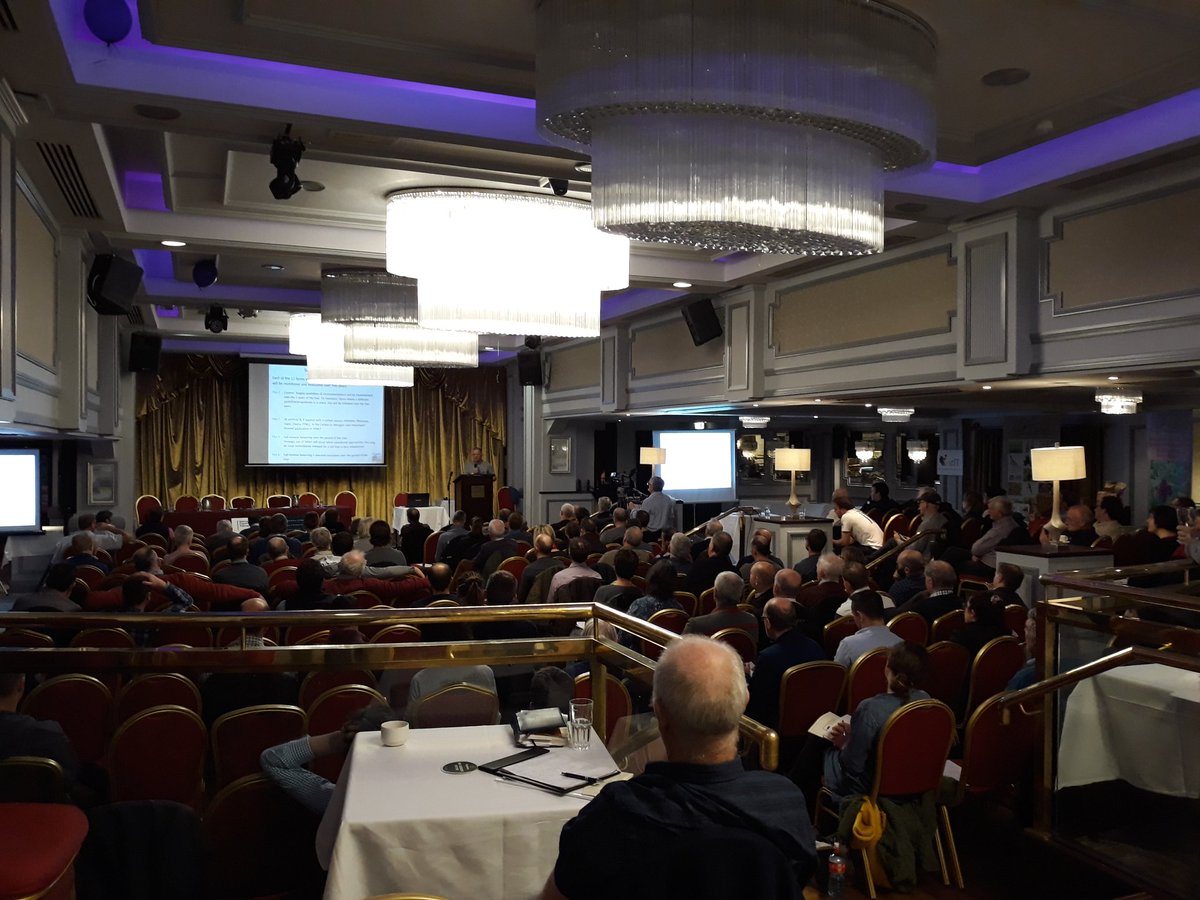 farmersjournal's tweet image. Full house here this morning at the #BiologicalFarming conference. We've all heard about the importance of lime application but audience learning about the role of cobalt and nickel as well.  @NatOrgNet
