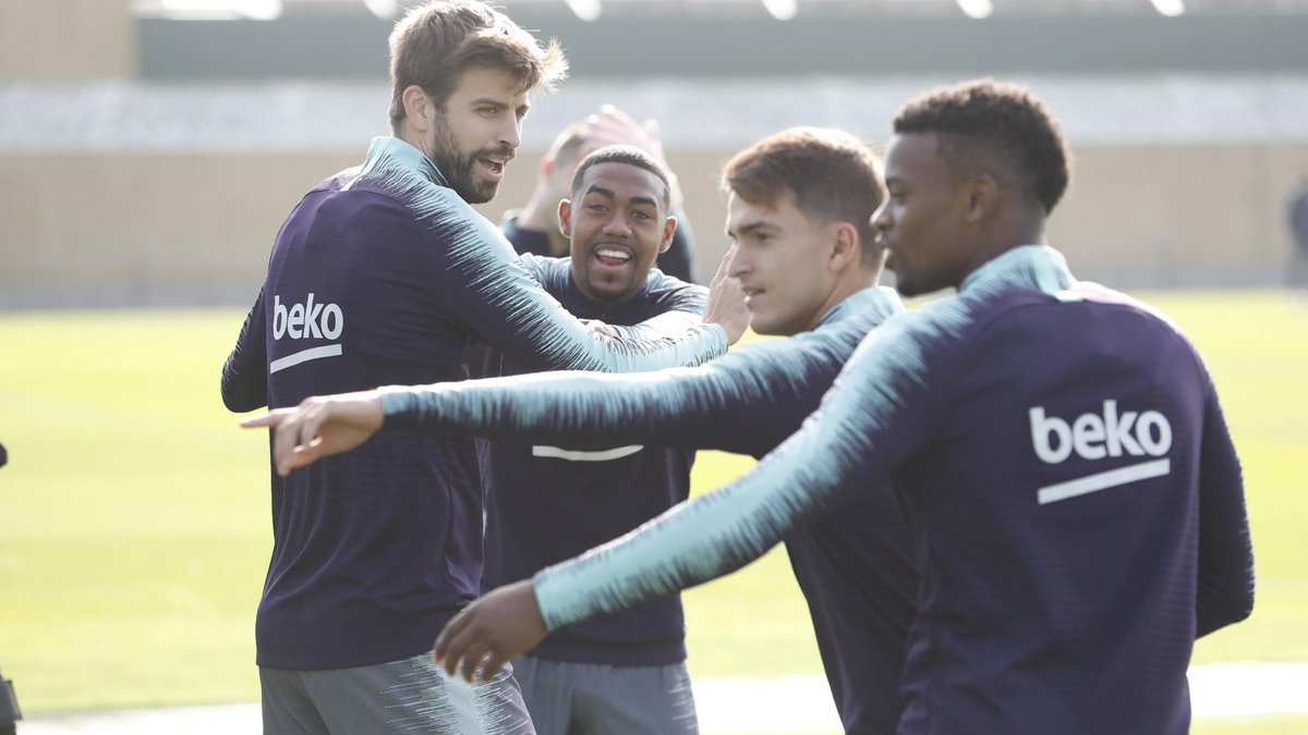 Entrenamiento azulgrana (Foto: FCB).