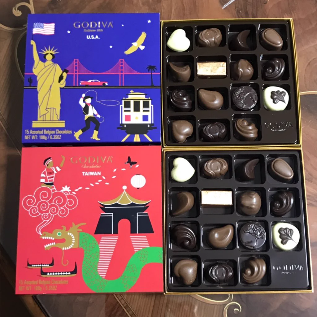 台湾もアメリカも同じお土産！？箱を開けたら何ともビックリな結果がww