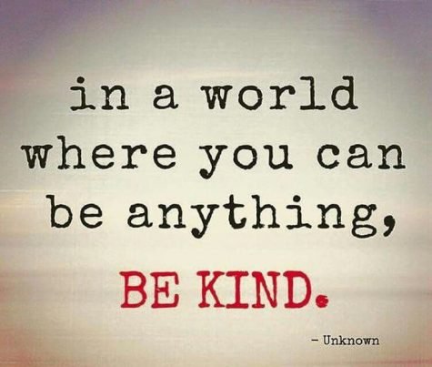 Remember, to always be kind. People are always facing unseen battles and your kindness could help.

#WorldKindnessDay