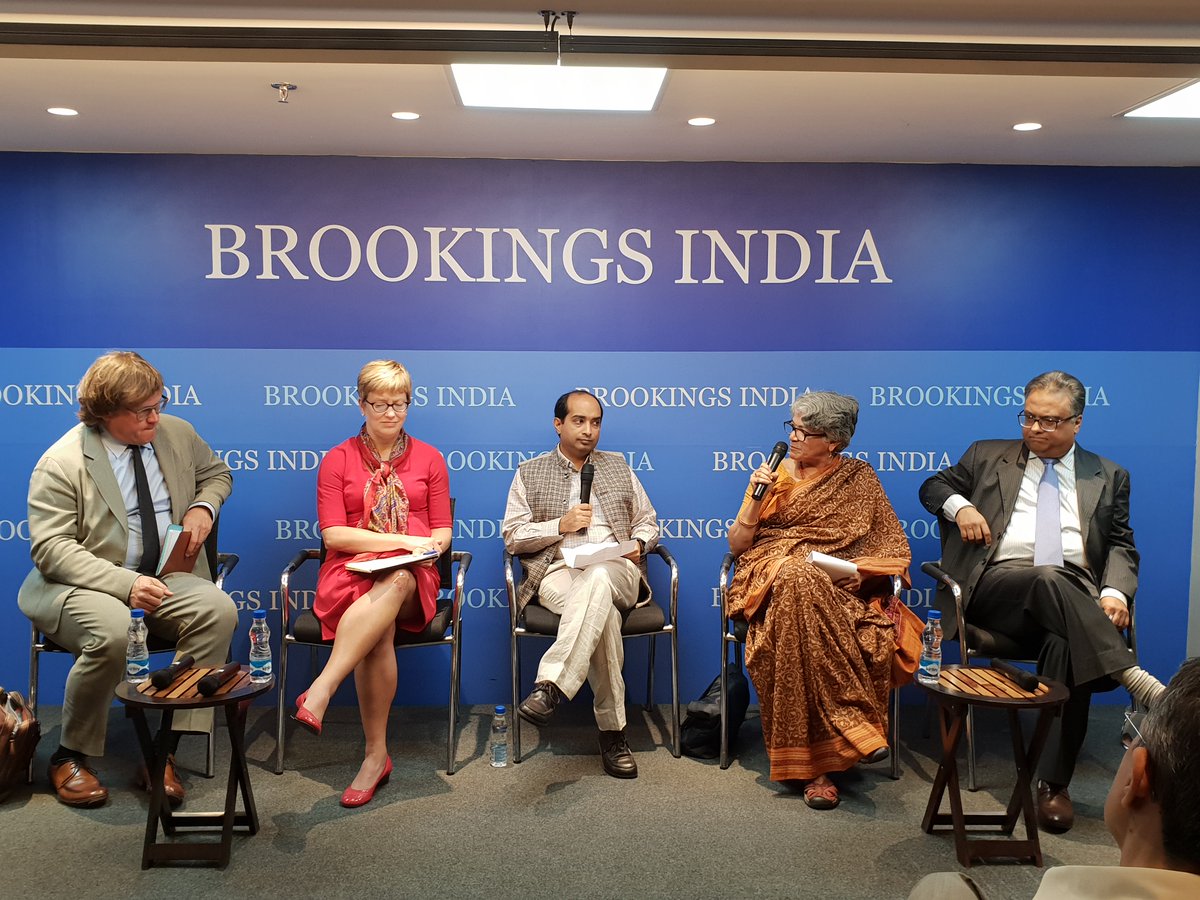 CSEP_Org's tweet photo. #LiveNow at Brookings India: Panel Discussion on Indian oil and gas strategies in a new age featuring David Victor, @samanthaenergy,  @Anindya175, Sudha Mahalingam and @DrTongia. 
#oilandgas https://t.co/5MjKG6wNCx