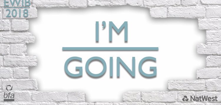 So looking forward to catch up with all the ladies at #EWIB #bfa #WomeninBusiness #fiercefemales