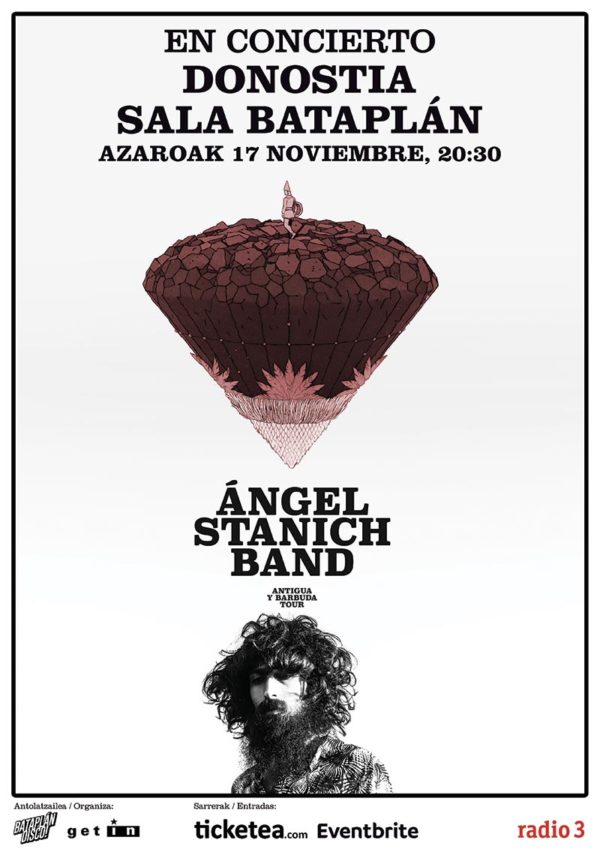 El sábado última oportunidad de ver a la <a href="/angelstanich/">Ángel Stanich</a> band en esta gira en #Donostia. 
Sala <a href="/Bataplan_Disco/">Bataplan Disco</a> 20:30
Entradas: ticketea.com
<a href="/GetInMusic/">Get In</a>