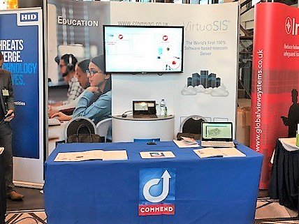 Commend_UK's tweet photo. Are you @SalfordUni_SPD #Security in #Education Conference? Do not forget to attend Richard Dover's presentation on how to negate areas of concern & risk while ensuring compliance, and please pop by #Commend stand to find out the latest #lockdown solutions.
#edsecurity https://t.co/FdKqvg2uMM