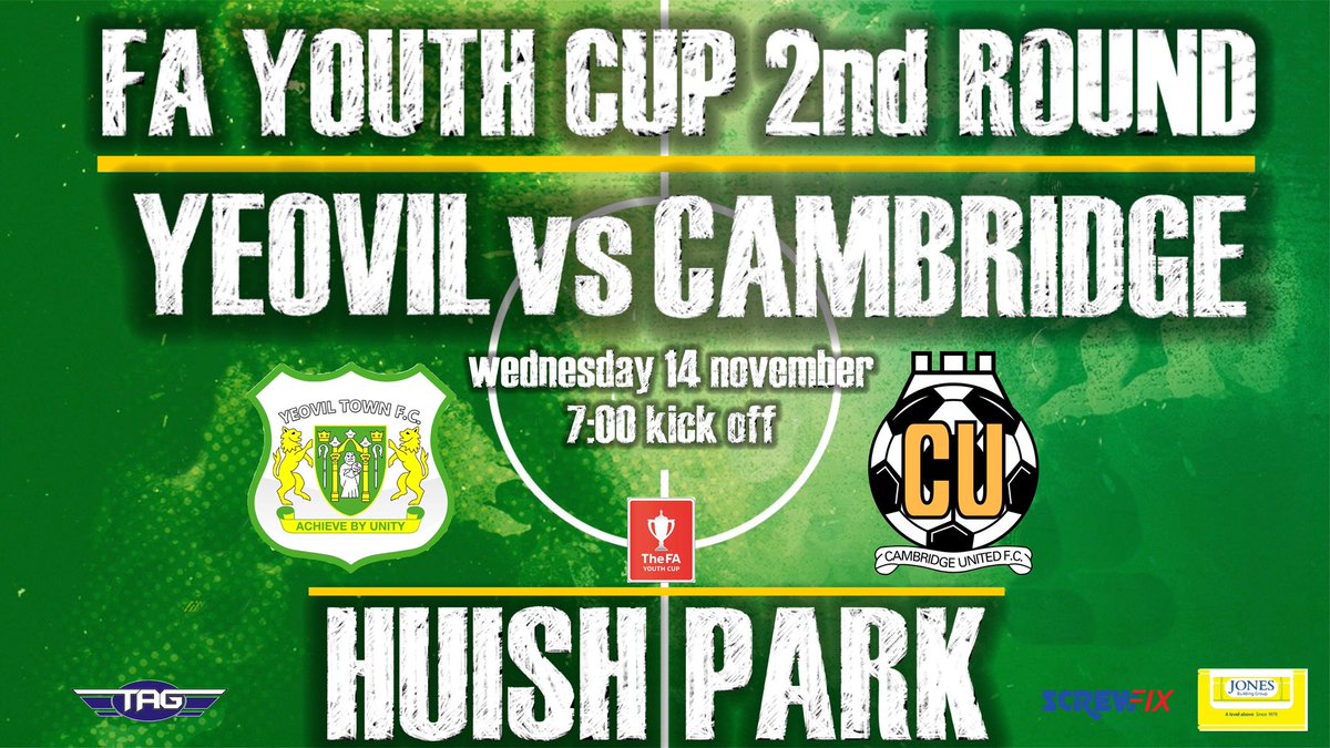 213tattoo's tweet photo. **** tomorrow evening *****
Lets see as many people as possible to support the youth team on Wednesday night at Huish Park ... Reading FC await the winners in round 3 @YTFC @ytfcacademy @ytfcciderspace @CUFCYouth @YC_Sport @YeovilTownNews @YeovilLadiesFC @YeovilNow @yeovilsfa https://t.co/gOrV5hSQA9