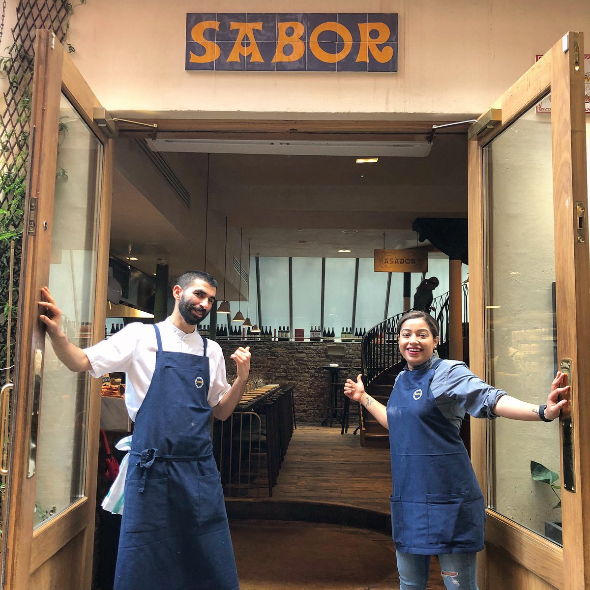 💥BREAKING NEWS💥Mondays will be a fabulous day from next week. Forget about post-weekend depressions, Sabor will be opening on MONDAYS, forever &amp; ever 🤩 —&gt; normal business hours 12.00-14.30 &amp; 17.30-22.30 &lt;— 🤩#saborasador #saborcounter #saborbar