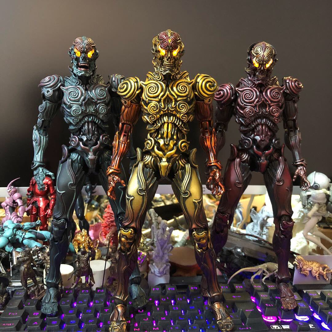 桜 印 墨黒 縄文傀儡 1000toys 千値練 フィギュア | www
