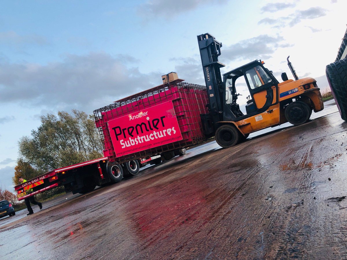 PremierSubStruc's tweet photo. Another delivery of Premier Substructures left the workshop for Dartford yesterday. These drainage tanks are to be installed at an industrial washing plant. @ReadieTweet
#PremierSubstructures #PrefabSteel https://t.co/Pf3aob4bib