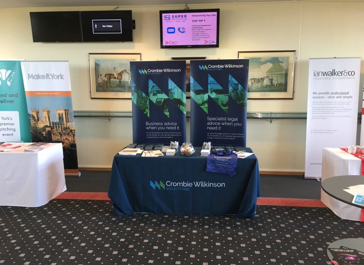 CWSolicitorsLLP's tweet photo. We are very #proud To have worked alongside @MakeItYork @YorkBizWeek @Walkerboy7 to bring you #SUPERNetworking 2018 as part of this fantastic Conference day to launch #yorkbizweek18 #welldone to everyone involved in putting this inspirational first day together #networking #york https://t.co/GFYQLwimLl
