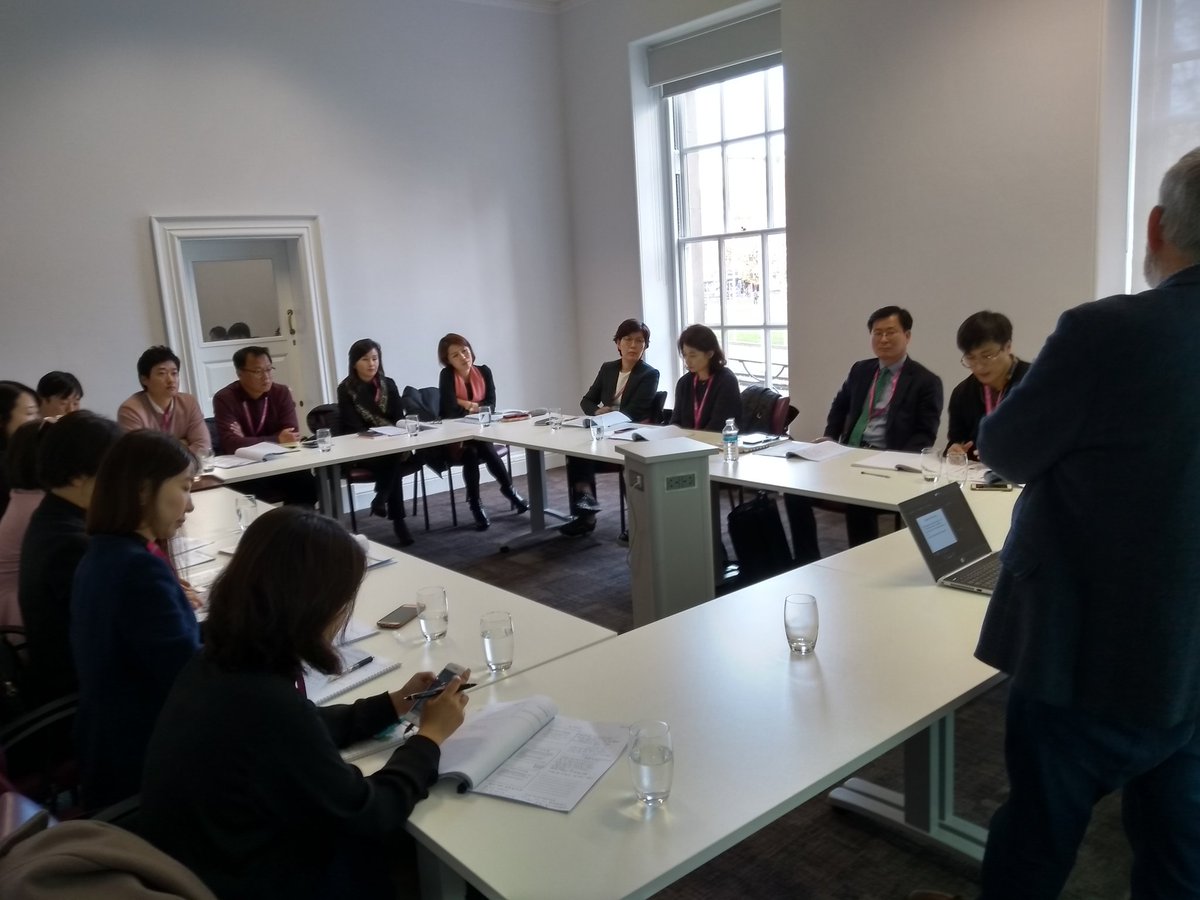 Hosting a visit from a delegation from Korea learning about Smart Cities, Twinning and Renewable Energy at Bristol City Council.