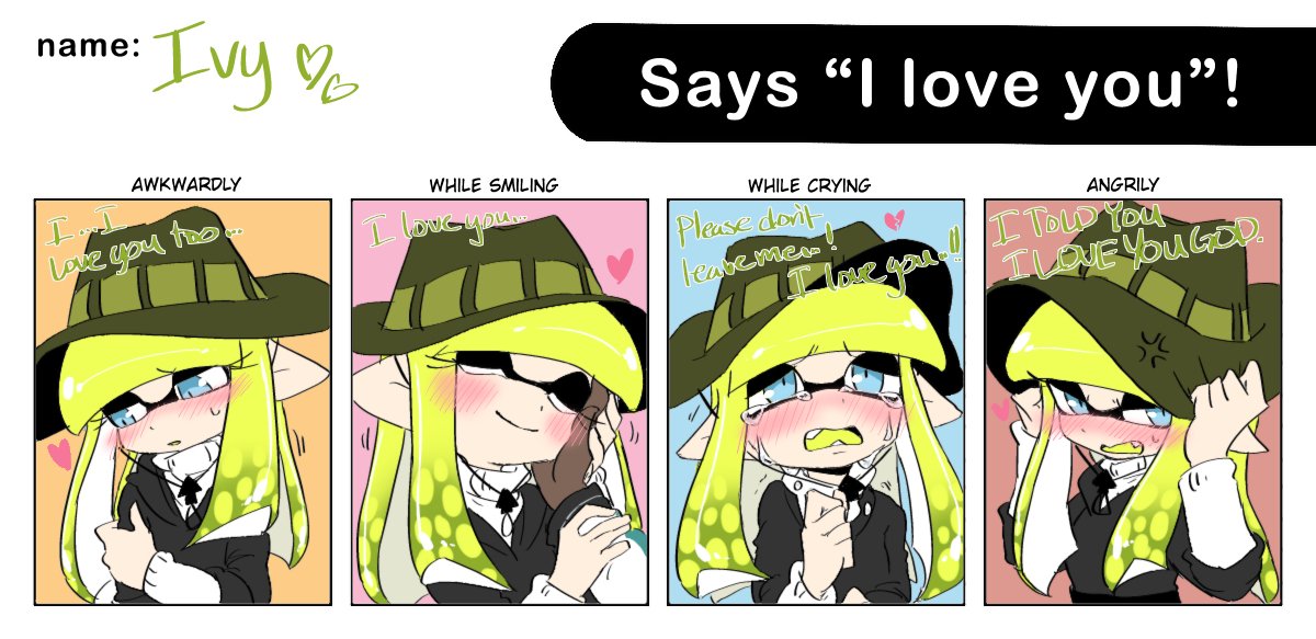 𝔹𝕒𝕟𝕒𝕟𝕒 Get Regvy To Say I Love You Splatoon Splatoonoc スプラトゥーン イカップル マイイカ 𝔹𝕒𝕟𝕒𝕟𝕒 Get Regvy To Say I Love You Splatoon Splatoonoc スプラトゥーン イカップル マイイカ