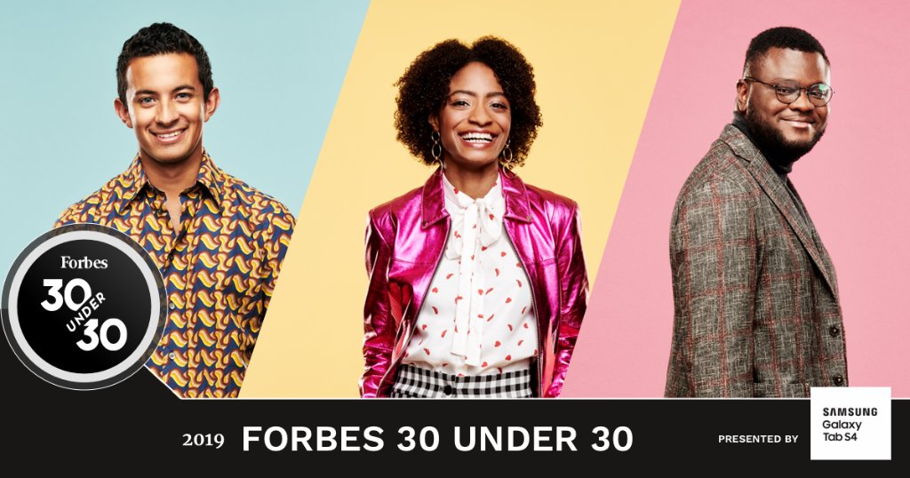 Forbes (@forbes) on Twitter photo Announcing the 2019 #ForbesUnder30 list: on.forbes.com/6018EB4X4
Presented by <a href="/SamsungMobileUS/">Samsung Mobile US</a> Announcing the 2019 #ForbesUnder30 list: on.forbes.com/6018EB4X4
Presented by <a href="/SamsungMobileUS/">Samsung Mobile US</a>
