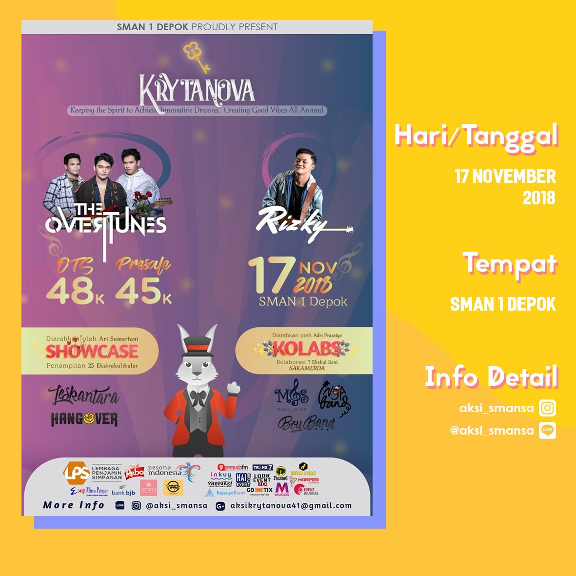 17 November bakal ada AKSI 41 nih~