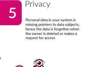 PrivacyMV's tweet image. #EoPSTRIPED of the day (P5) - seems simple, but long live noSQL: &quot;we don&apos;t know to whom this data in our DB belongs...&quot; #privacy #privacyreform #gdpr Find more cards at bit.ly/2COzntD