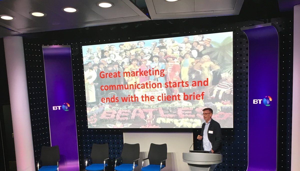 m0th3rh00d's tweet photo. As an ex-client and present agency person, I totally agree with John Almond that great marketing comms start and end with the client brief. #FSFconference https://t.co/tI4MSZZjO5