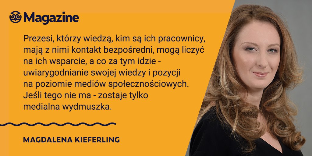 Prowly_com's tweet photo. Kolejna część cyklu #reputacjaCEO autorstwa @edyta_kowal. Dziś opinia @MagdaKieferling
#reputacja #publicrelations
https://t.co/ObJeVqI91u https://t.co/rretiecXwW