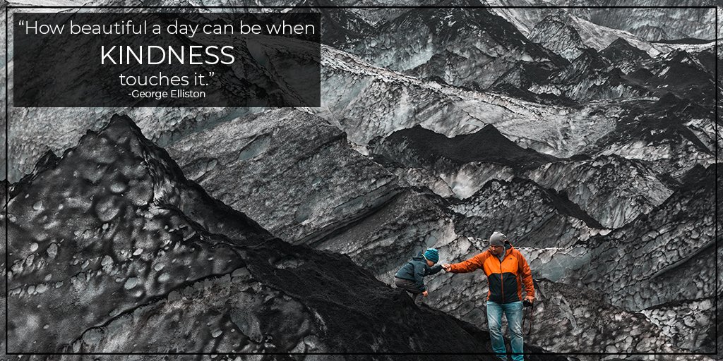 Today is World Kindness Day, take time to show others more compassion, and help out those in need. #WorldKindnessDay #MakeKindnessTheNorm