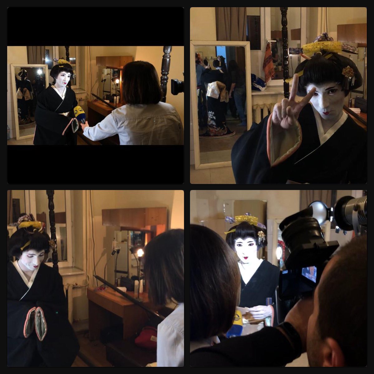Backstage/on TV in Georgia. 
“Simulacrum” in Tblisi !!
<a href="/danielproietto/">Daniel Proietto</a>