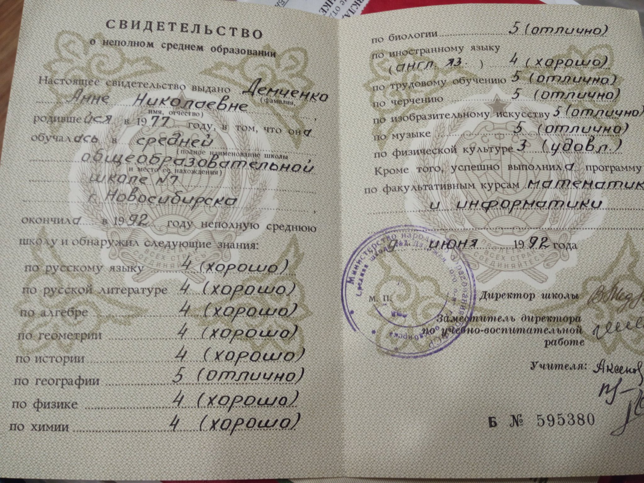 Аттестат за 11 класс в рб образец
