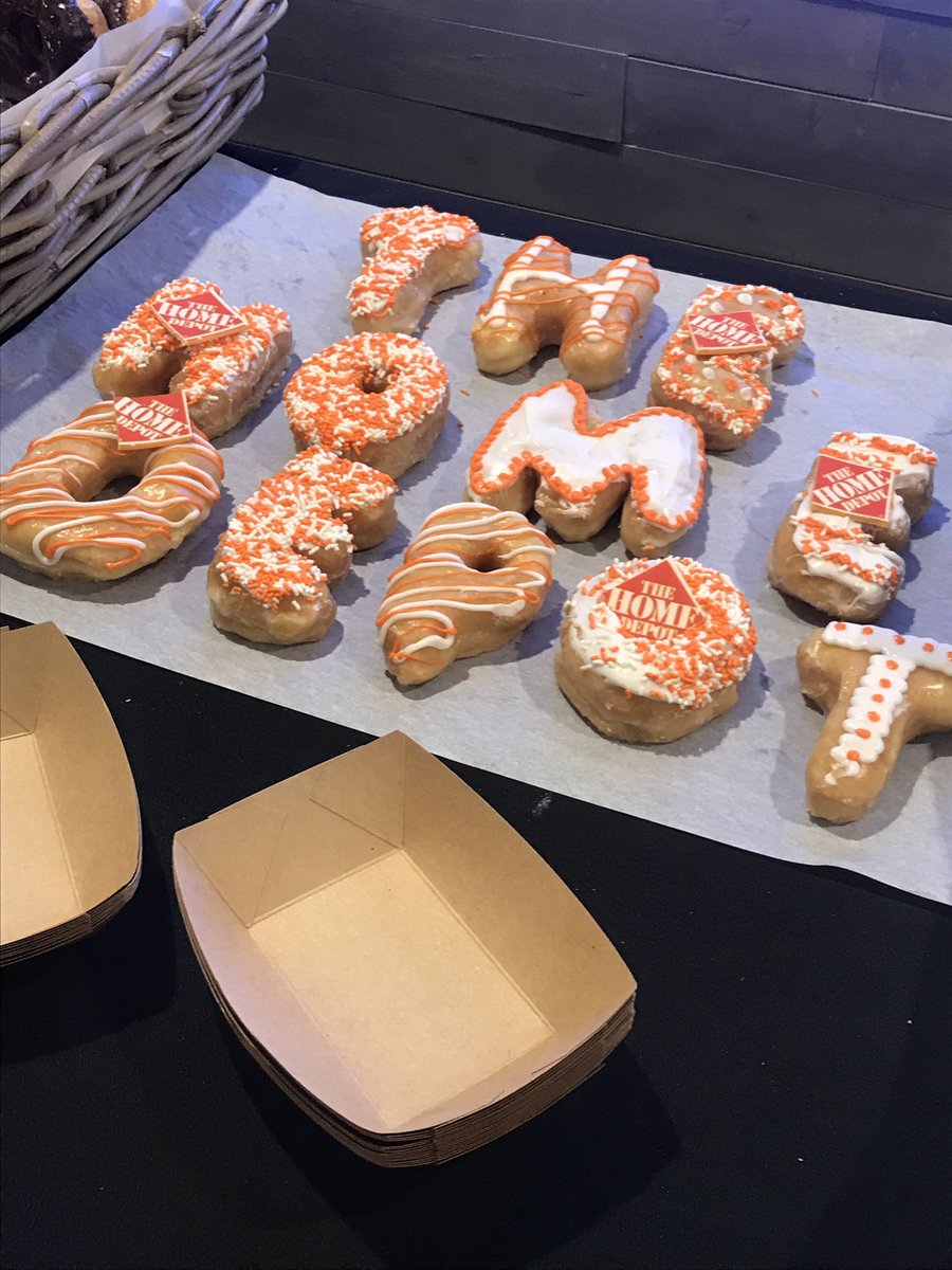 Such a fun way to start the day at THD! #orangelife