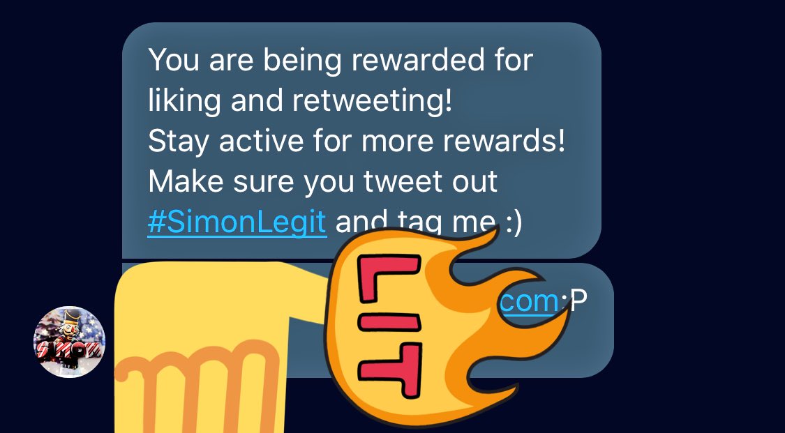 EmbrocationL's tweet photo. Tweet tweet @SimonGives #SimonLegit https://t.co/alE0xFSOv6