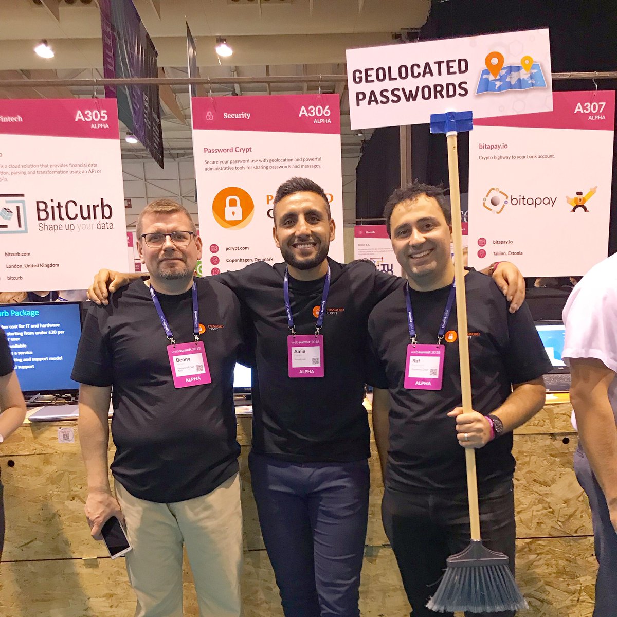 PasswordCrypt's tweet image. @PasswordCrypt is making the world safer with encryption @WebSummit

#websummit2018 #startup #tech #techstartup #investor #danishstartup #danskstartup #passwordmanager #pcrypt #passwordcrypt #digitalnomad #itsecurity #digitalsecurity #encryption #owasp @passwordcrypt @pcrypt