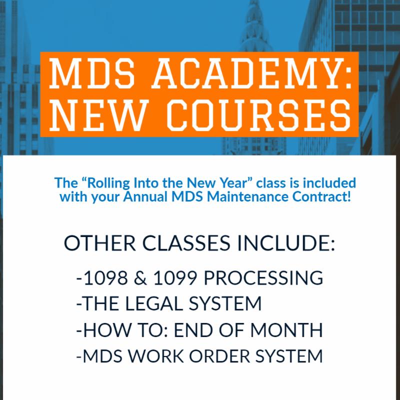 MDSSoftware's tweet image. Who said end of year procedures need to be hard? Not us! Sign up for your complimentary training course while seats last! conta.cc/2QysMH7