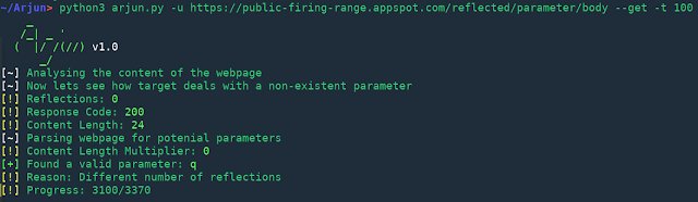 KitPloit's tweet image. Arjun v1.1 - HTTP Parameter Discovery Suite goo.gl/teZoLZ