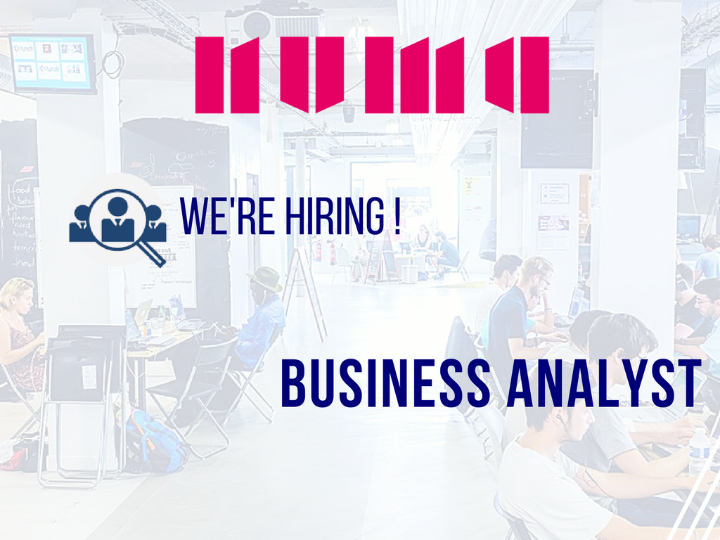 🔥We are hiring a Business Analyst!
Tu es passionné par monde de l'entrepreneuriat et l’innovation ? 👇
Rejoignez notre équipe: bit.ly/2Fhr5fS