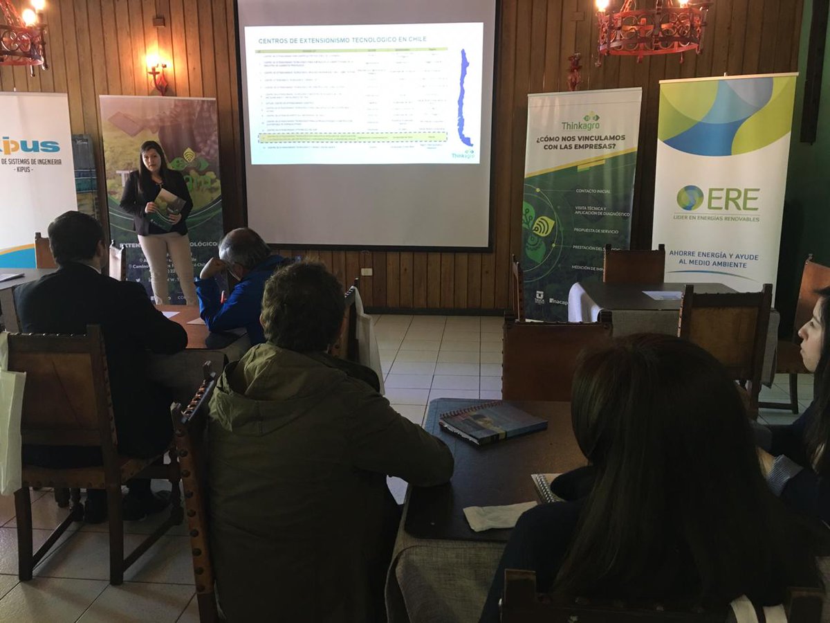 cet_thinkagro's tweet photo. #Ahora: En el Estadio Español de #Curicó iniciamos curso teórico-práctico para #Pymes #Frutícolas ¿Cómo disminuir los costos energéticos de mi huerto? ♻️☀️📈⚡⚡ Da la bienvenida Carolina Urzúa, gerenta de #ThinkAgro.
#CentroExtensionismo #Corfo #ThinkAgroContigo #UTalca https://t.co/Br1QhwS2OY
