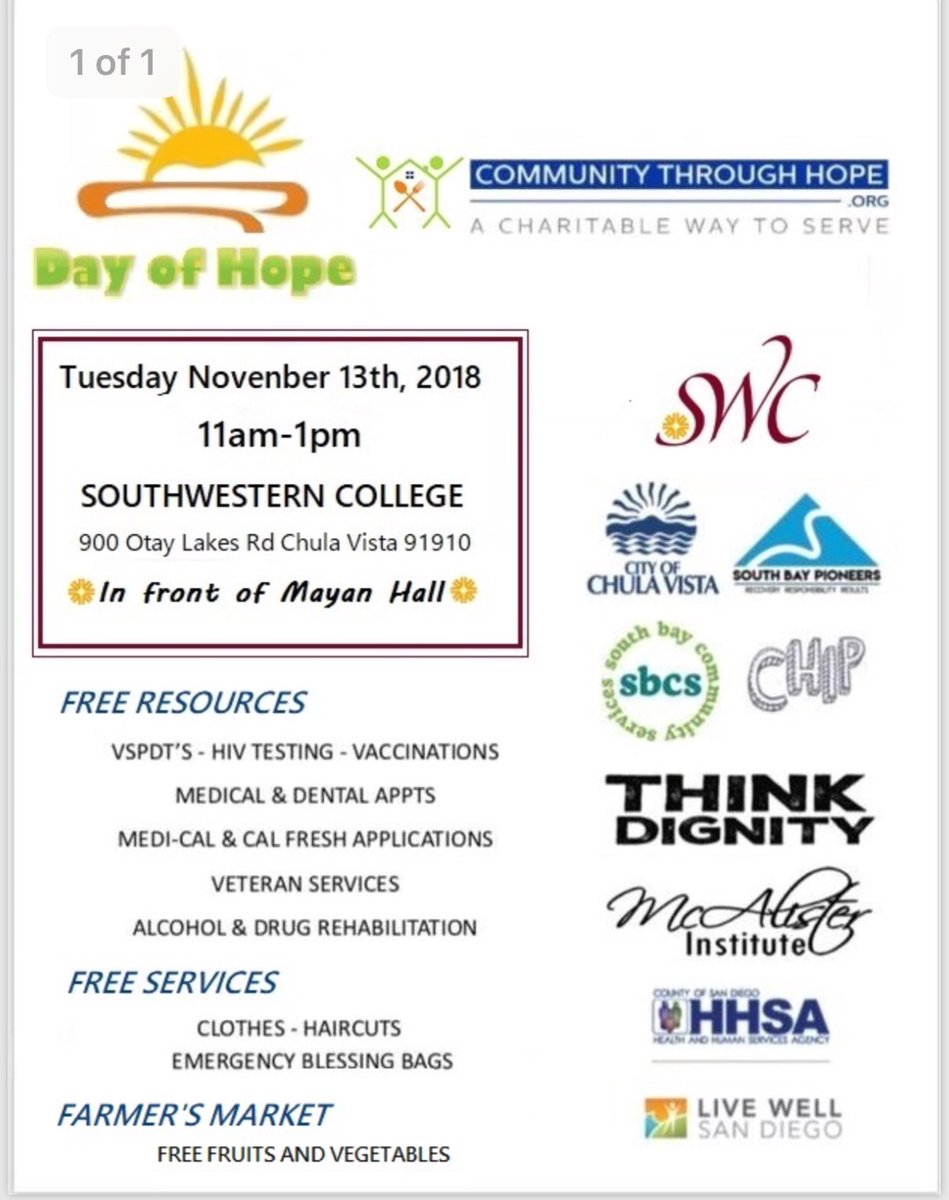 SwcJagK's tweet photo. SWC Student Hunger &amp; Homelessness Awareness Week begins today!  #hhaw @swc_news @kindredmurillo @SDFoodBank @MomentumSD https://t.co/pUuywRf3FD