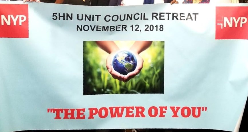 5HN unit council is feeling rejuvenated and ready to set some goals for 2019! #ThePowerofYou #TeamColumbiaRocks