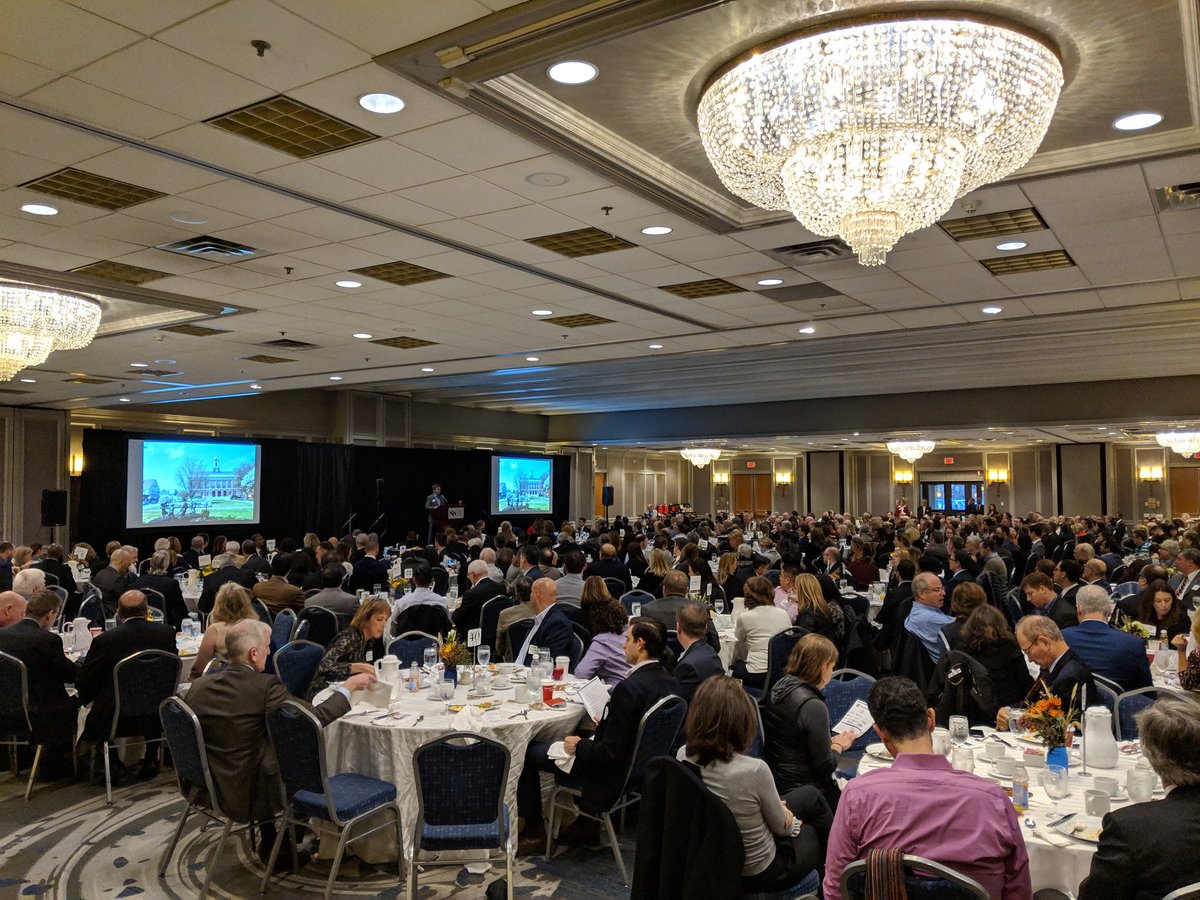 Over 500 members of the community at the @nnchamber Fall Business Breakfast w/ Congressman Joe Kennedy.