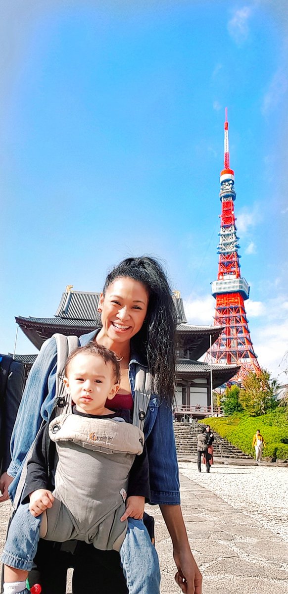 MillerTime825's tweet photo. #Zojoji Temple &amp; #TokyoTower for the win! 

Where Wolverine was filmed😍

#Tokyo #Japan 
November 2018 https://t.co/Y9OgcoqiKP