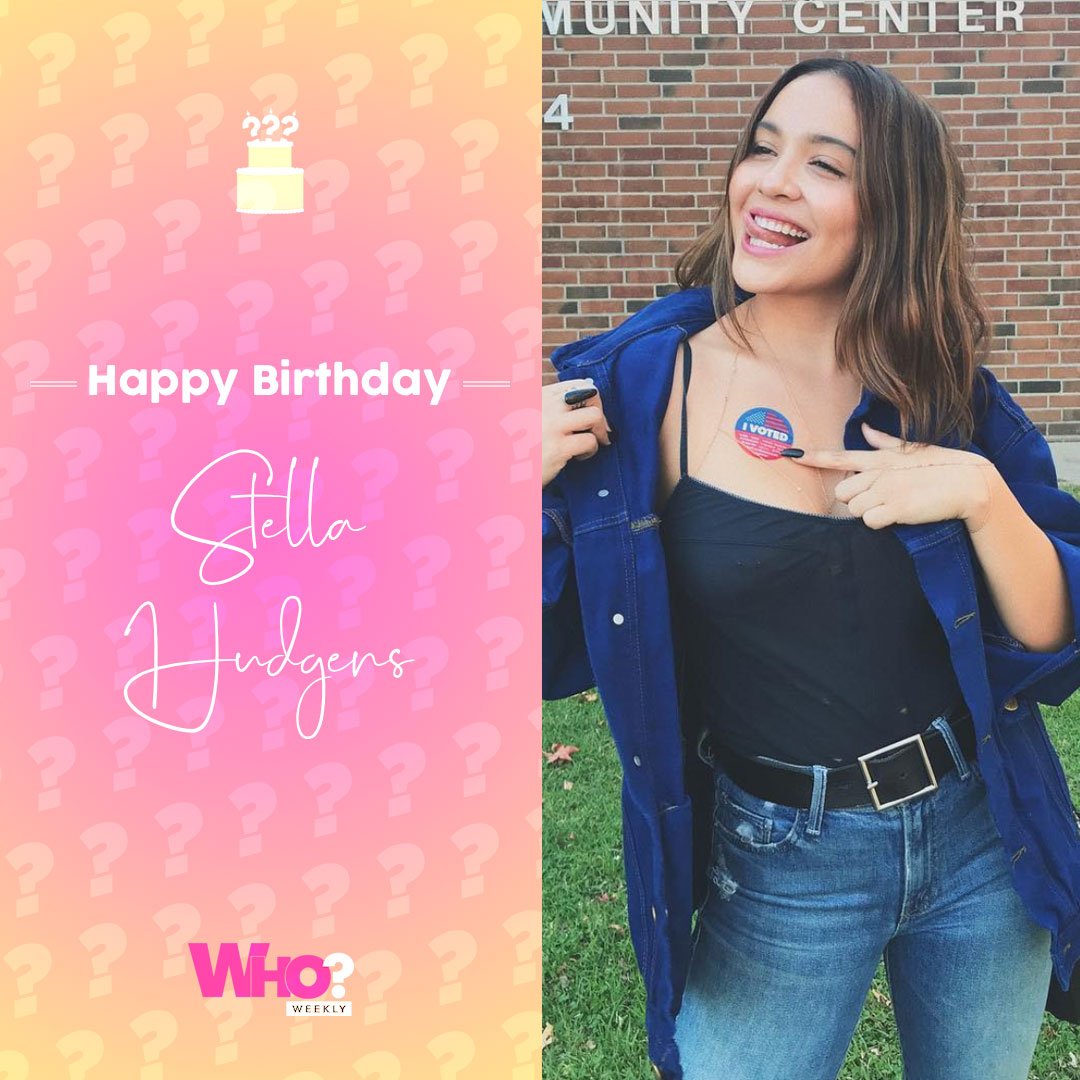 Happy birthday, Stella Hudgens! 