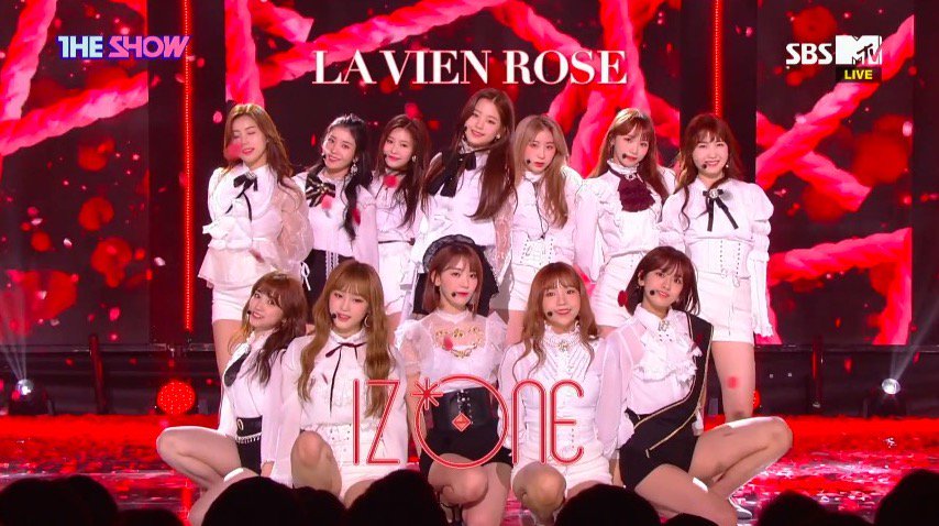Soompi Watch Izone Performs La Vie En Rose And More On The Show Lavieenrose2ndwin T Co Awqzbebbgv