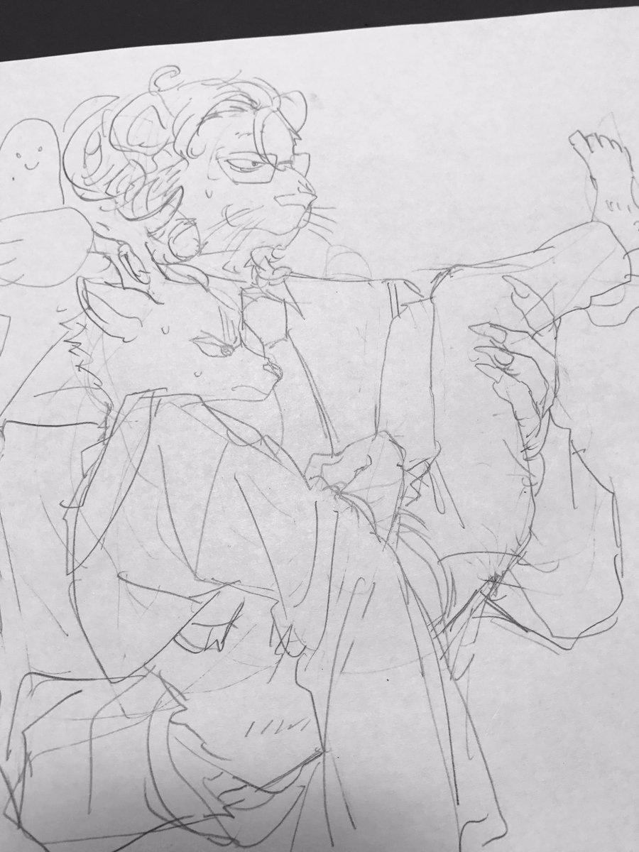 ビースターズらくがき イブキさんルイ先輩の主従がすき あずきんの漫画