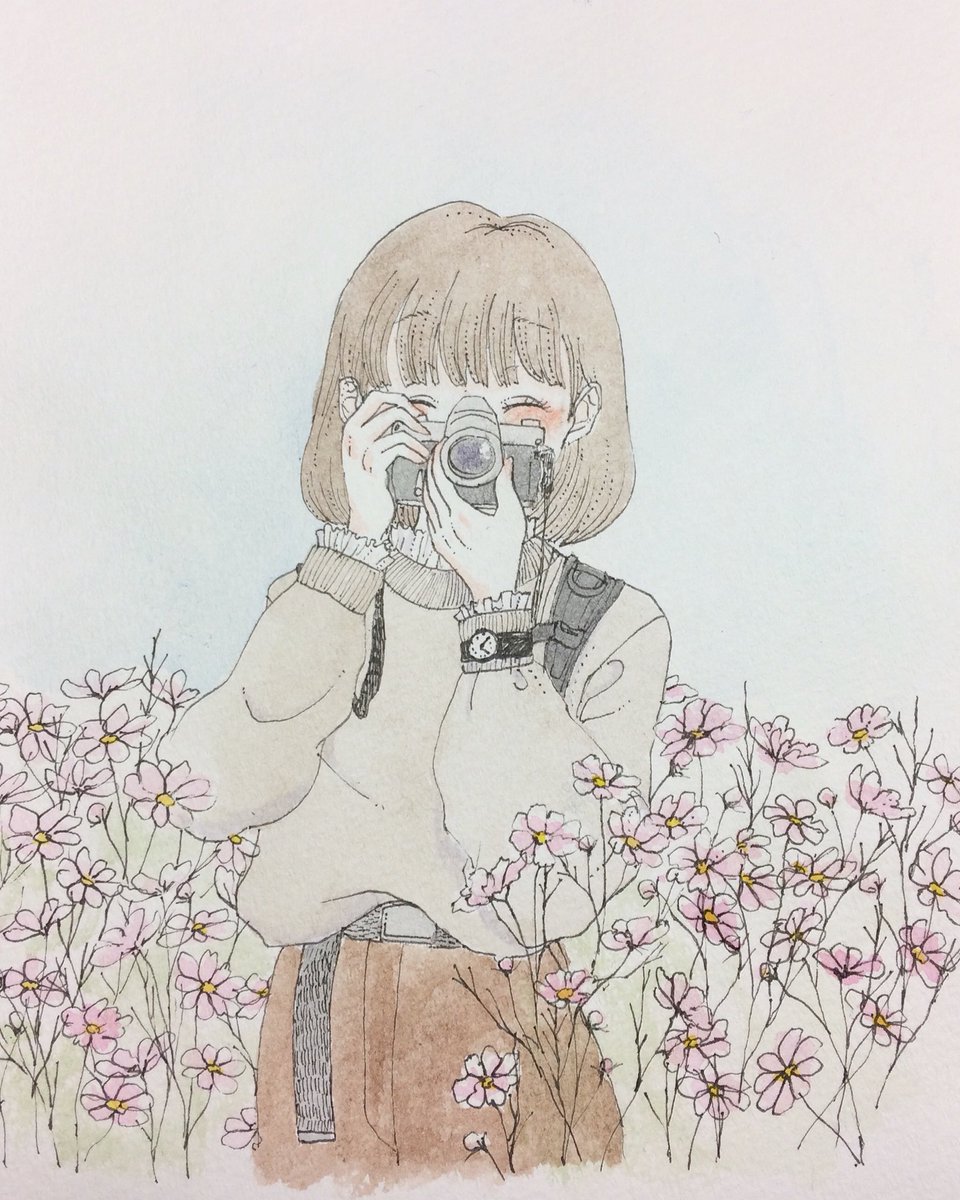 花と少女