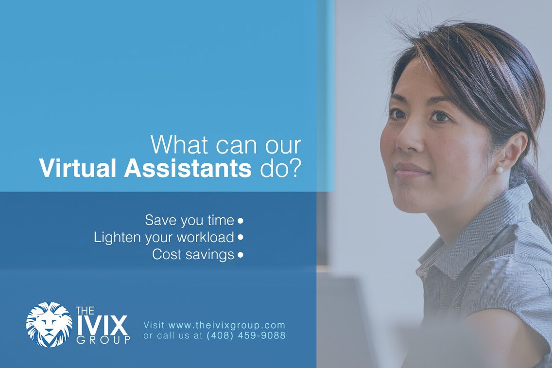 TheIvixGroup's tweet photo. Our Virtual Assistants helps you focus on your business.  We now have VAs based in the U.S.   Contact us at (405) 459-9088 or visit our website at https://t.co/1c6mJKSRrM   for more information https://t.co/0icf0qhR1E