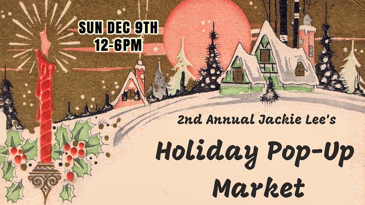 JackieLeesDC's tweet photo. Prep your shopping lists for our Holiday Pop-Up Market Sun Dec 9th! Get your beloved bbs handmade art, crafts & fares from some of DC's local artists. Event link: https://t.co/w0ZuJCZ1C6 If you're lucky Amanda'll dress as an elf #shoplocaldc #buylocaldc #thinklocaldc #MadeinDC https://t.co/NfLzoouJfT