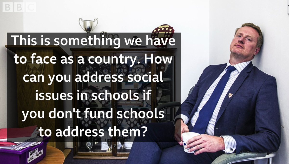 BBCTwo's tweet image. Should schools be tasked with solving society's problems? #School